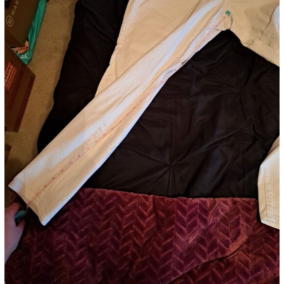 Good American Good Legs Skinny Jeans GLCOWB046T Stretch White Women’s 18 - Picture 11 of 15